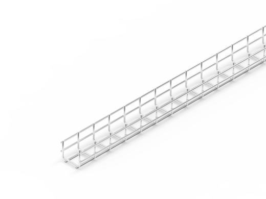 Лоток проволочный прямой диаметр проволоки 4 мм ПП4.100.85.3000.8.4